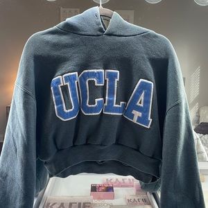 Cropped UCLA Hoodie